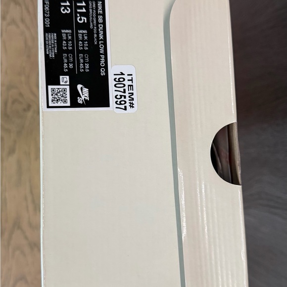 Nike SB Dunk Low Pro White Box